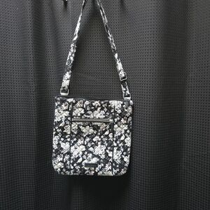Vera Bradley Floral Black and White Women's Bag